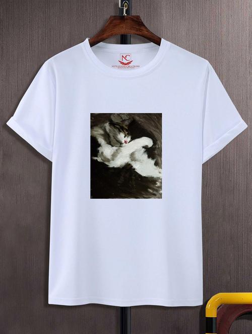 unisex graphic printed t-shirt - 20865792 - Standard Image - 0