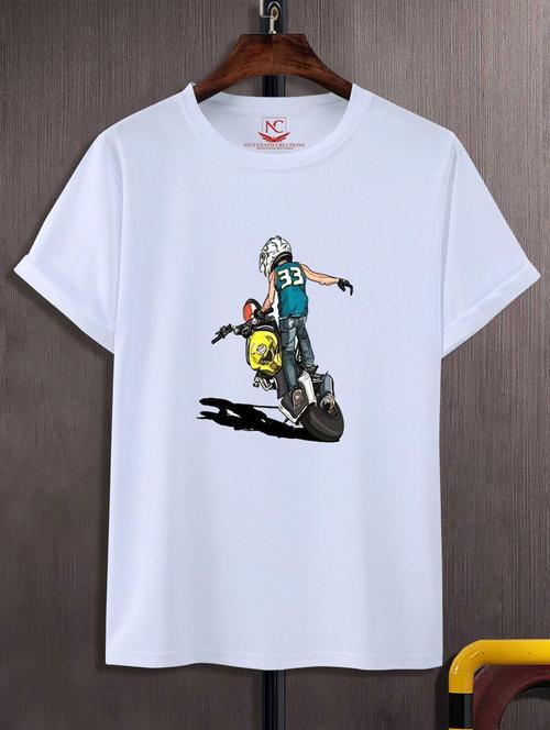 unisex graphic printed t-shirt - 20865803 - Standard Image - 0