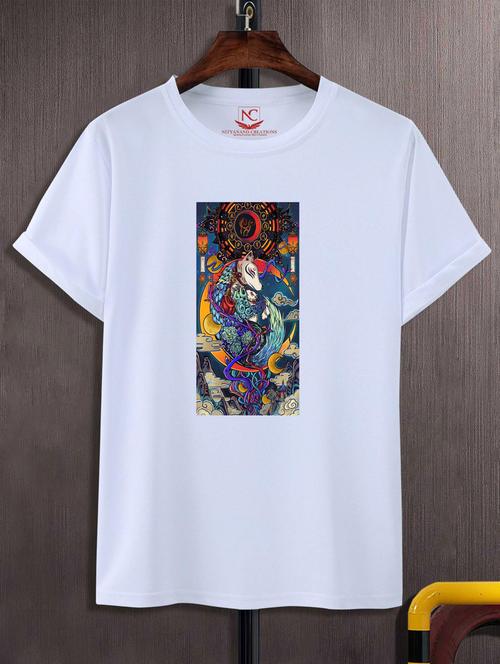 unisex graphic printed t-shirt - 20865881 - Standard Image - 0