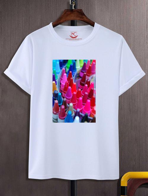 unisex graphic printed t-shirt - 20865896 - Standard Image - 0