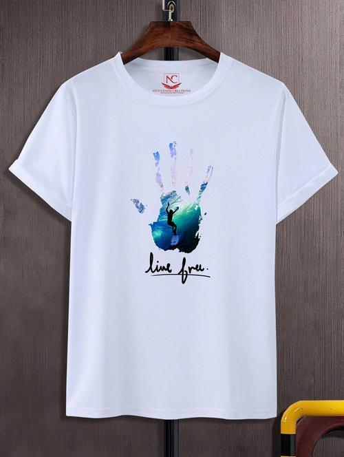 unisex graphic printed t-shirt - 20866002 - Standard Image - 0