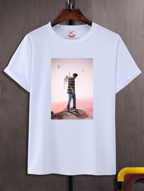 unisex graphic printed t-shirt - 20866196 - Standard Image - 0