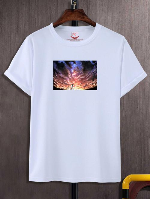 unisex graphic printed t-shirt - 20866220 - Standard Image - 0
