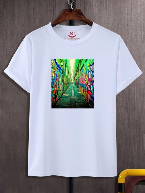 unisex graphic printed t-shirt - 20866244 -  Standard Image - 0