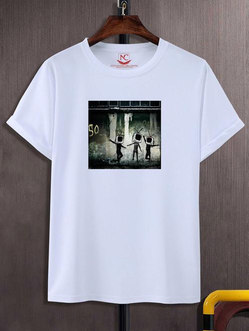 unisex graphic printed t-shirt - 20866248 - Standard Image - 0
