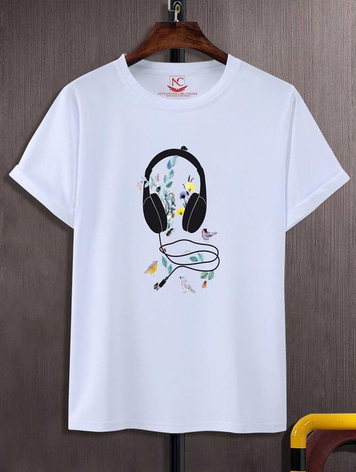 unisex graphic printed t-shirt - 20866268 - Standard Image - 0