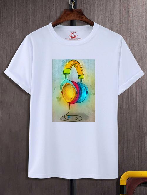 unisex graphic printed t-shirt - 20866270 - Standard Image - 0