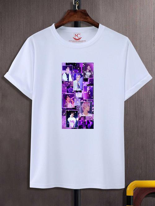 unisex graphic printed t-shirt - 20866323 - Standard Image - 0