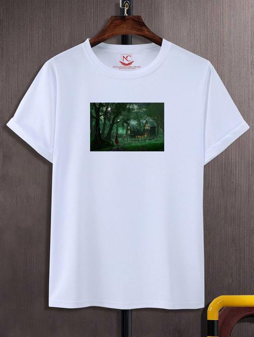 unisex graphic printed t-shirt - 20866485 - Standard Image - 0