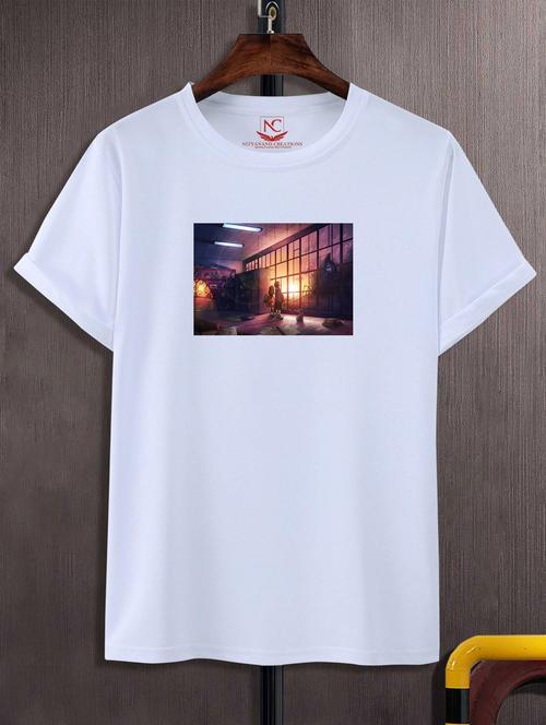 unisex graphic printed t-shirt - 20866488 - Standard Image - 0