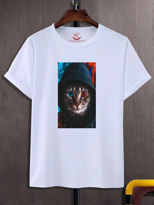 unisex graphic printed t-shirt - 20866519 - Standard Image - 0