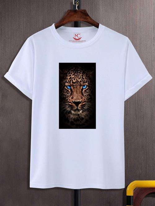 unisex white graphic printed t-shirt - 20866524 - Standard Image - 0
