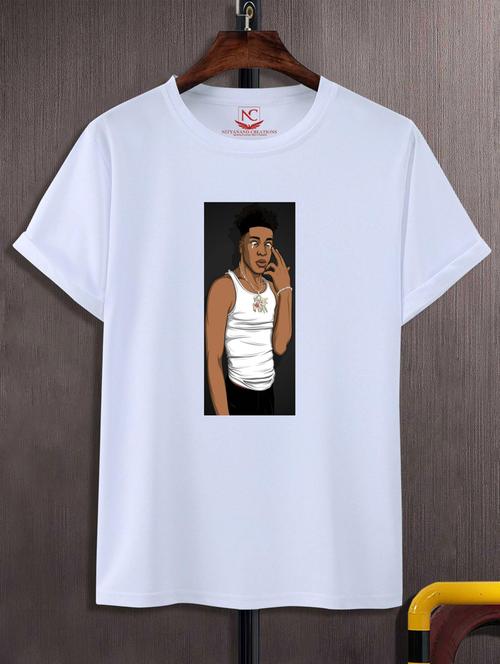 unisex graphic printed t-shirt - 20866535 - Standard Image - 0