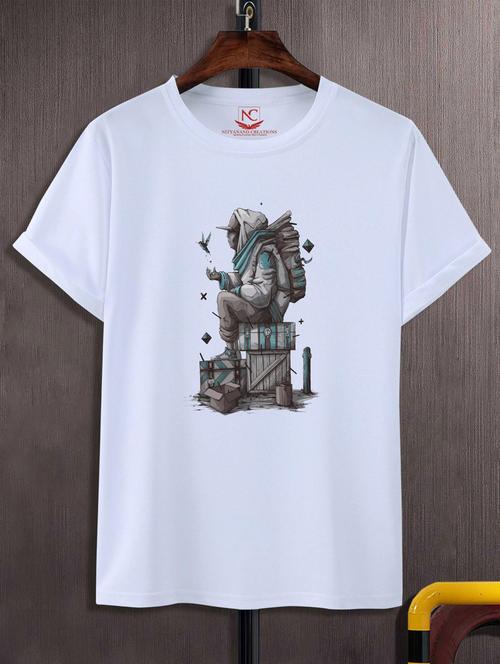 unisex graphic printed t-shirt - 20866557 -  Standard Image - 0