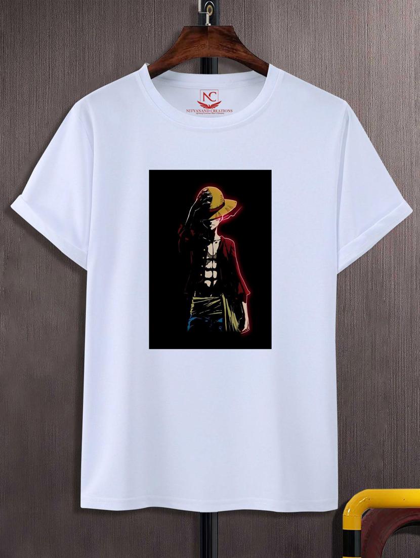 unisex white graphic printed t-shirt - 20866585 - Zoom Image - 0