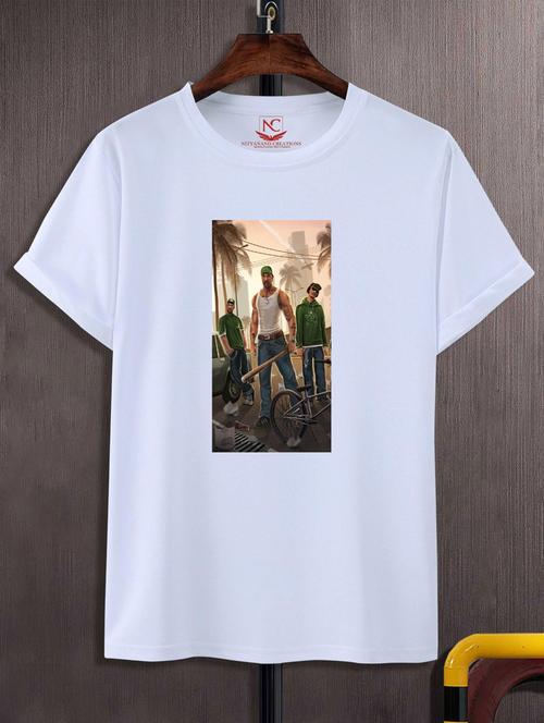 unisex graphic printed t-shirt - 20866588 - Standard Image - 0