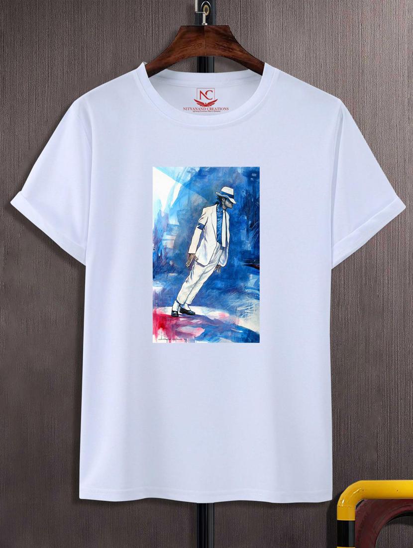 unisex white graphic printed t-shirt - 20866603 - Zoom Image - 0
