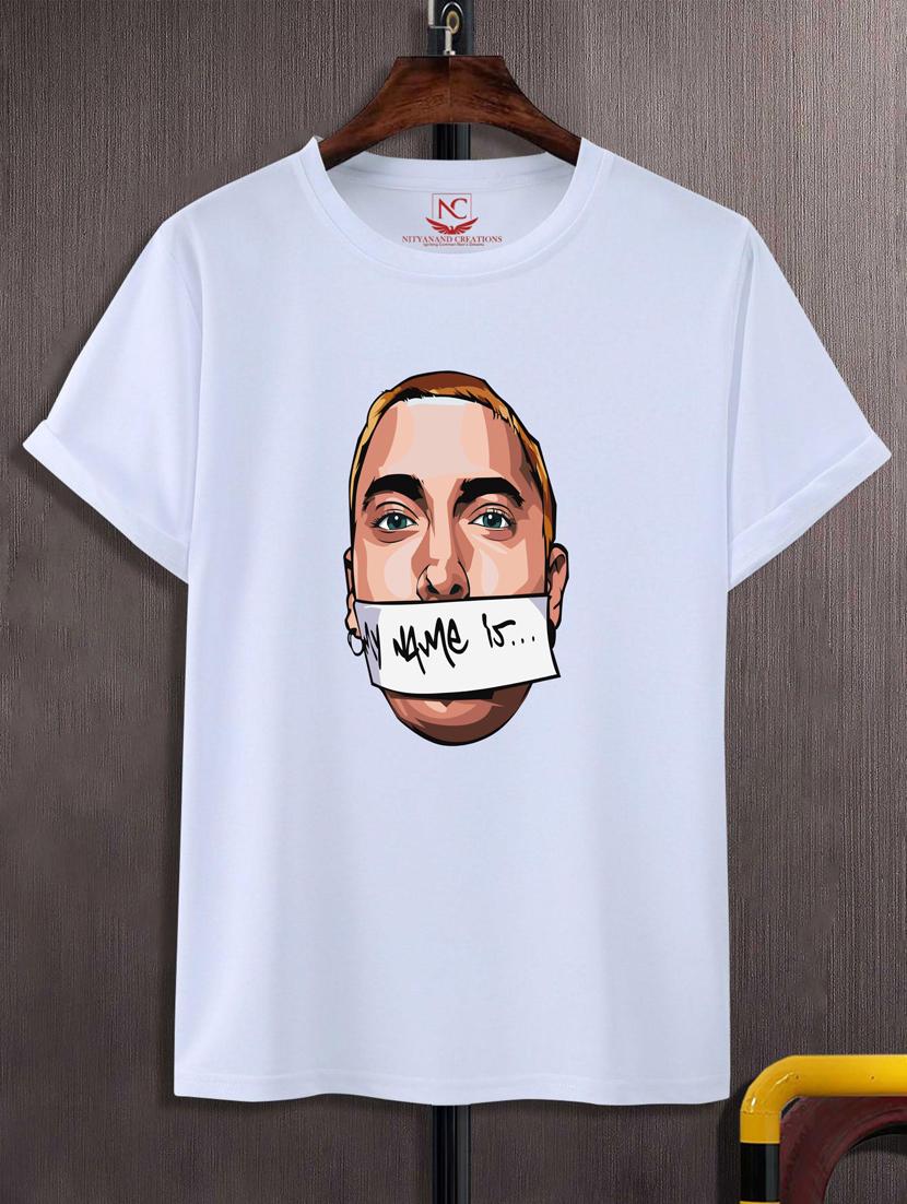 unisex white graphic printed t-shirt - 20866631 -  Zoom Image - 0