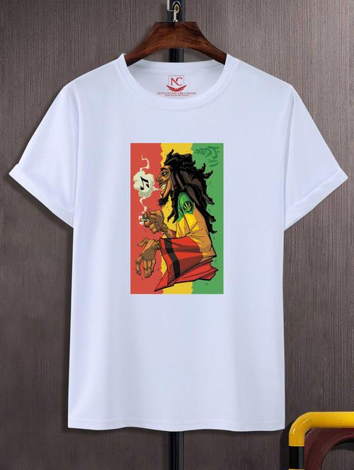unisex graphic printed t-shirt - 20866651 - Standard Image - 0