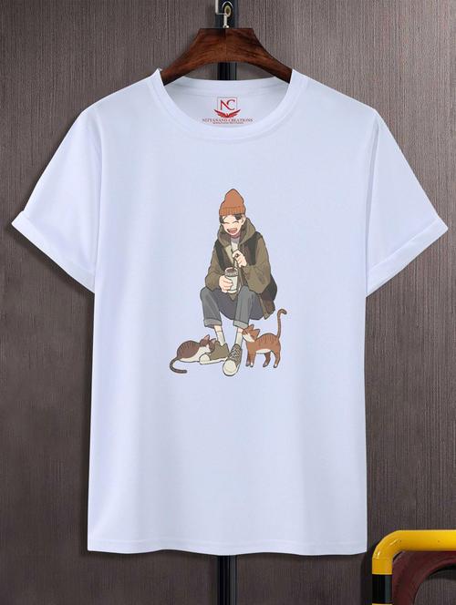 unisex graphic printed t-shirt - 20866658 -  Standard Image - 0
