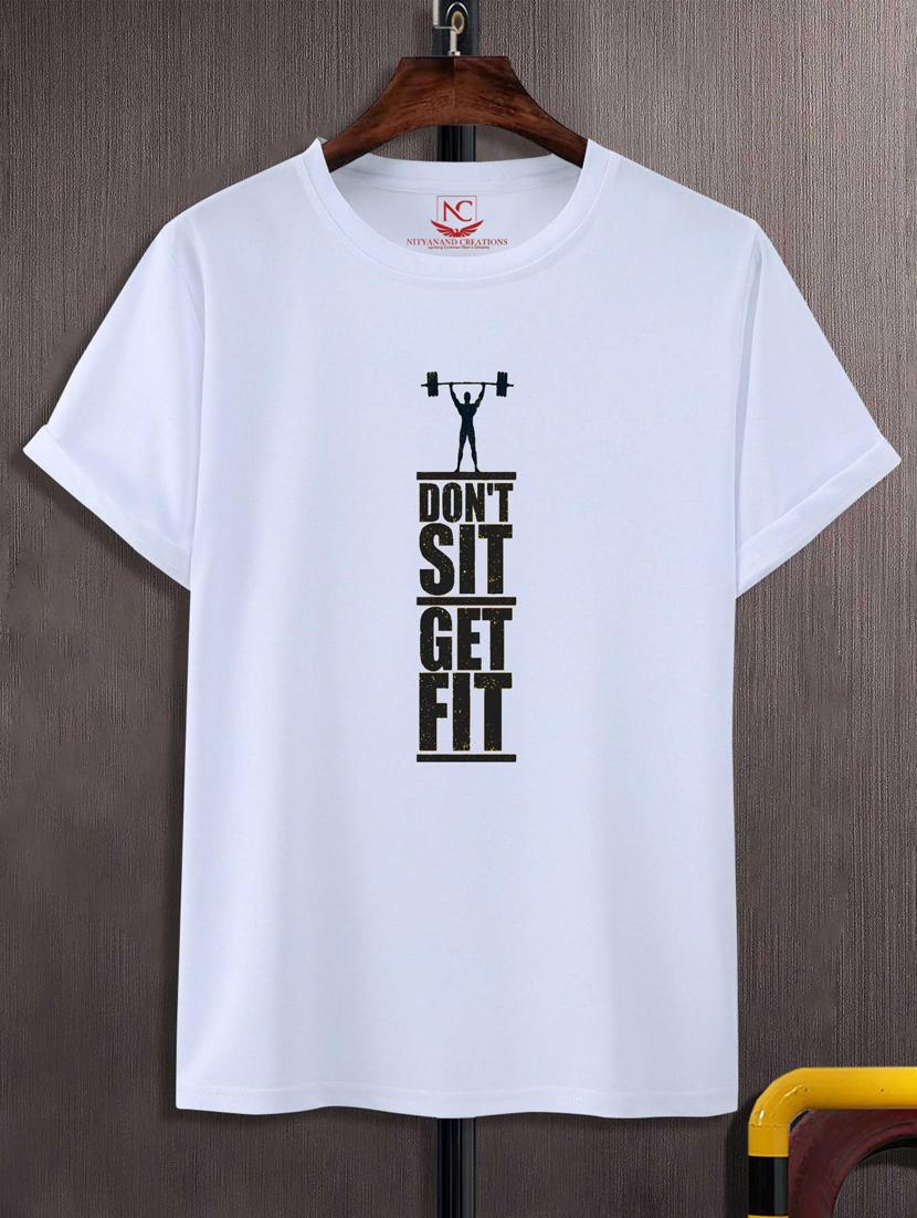 unisex white graphic printed t-shirt - 20866659 -  Zoom Image - 0