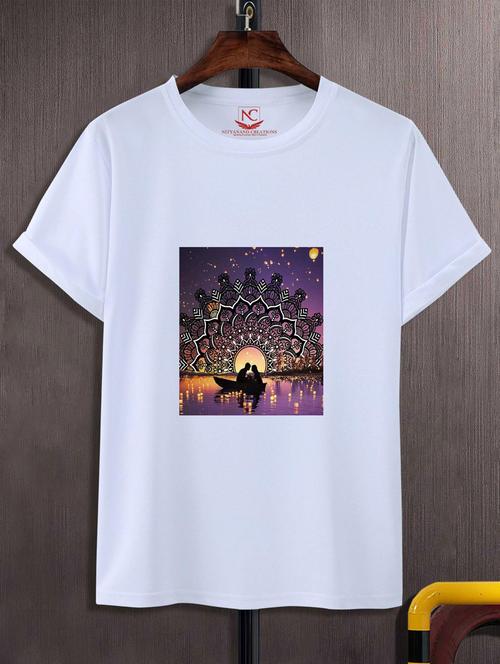 unisex graphic printed t-shirt - 20866667 - Standard Image - 0
