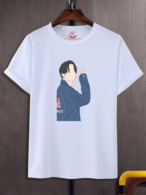 unisex graphic printed t-shirt - 20866741 -  Standard Image - 0