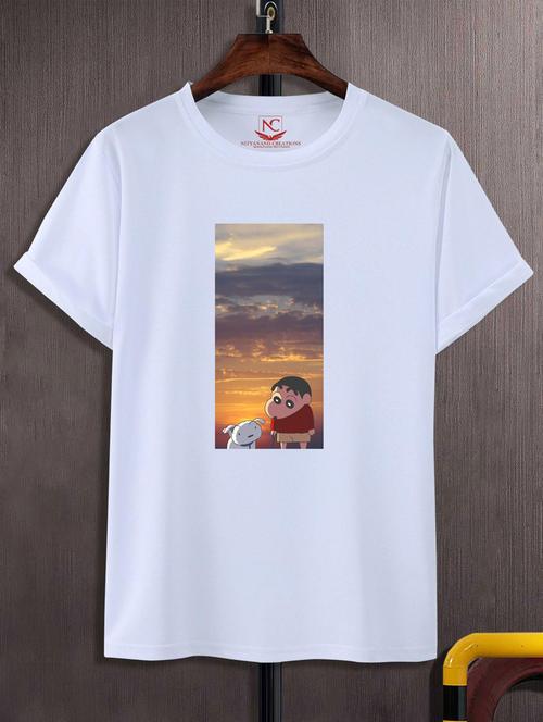 unisex graphic printed t-shirt - 20866784 - Standard Image - 0
