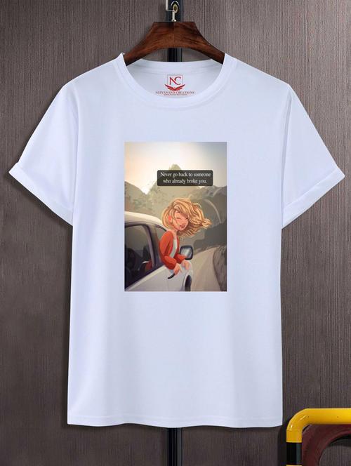 unisex graphic printed t-shirt - 20866830 - Standard Image - 0