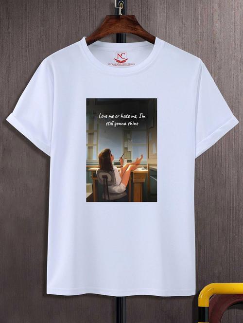 unisex graphic printed t-shirt - 20866831 - Standard Image - 0