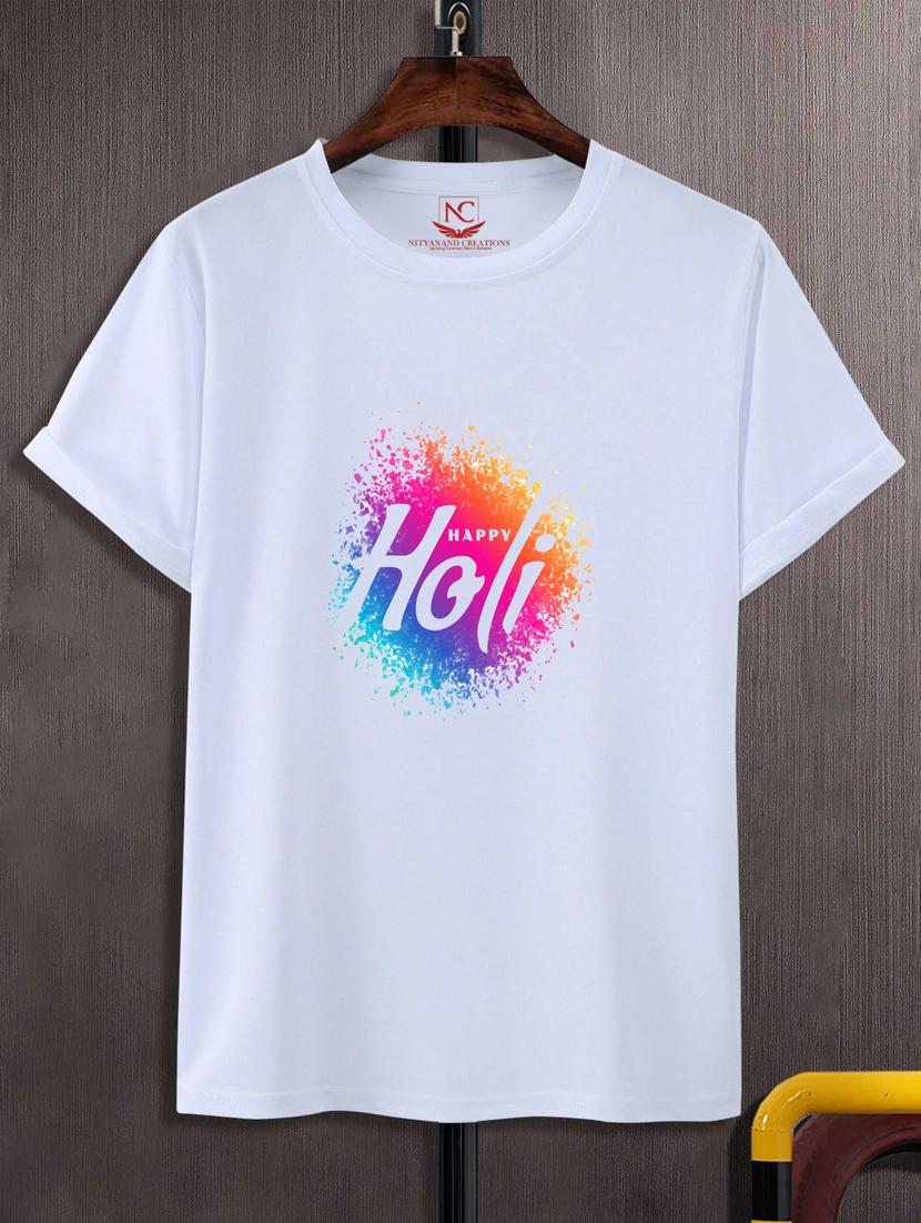 unisex white graphic printed t-shirt - 20867424 - Zoom Image - 0
