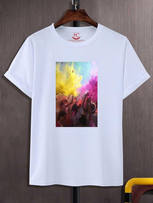 unisex graphic printed t-shirt - 20868537 - Standard Image - 0