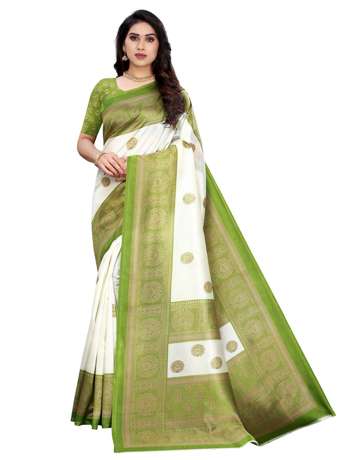 women self design mysore saree - 20873541 -  Zoom Image - 0