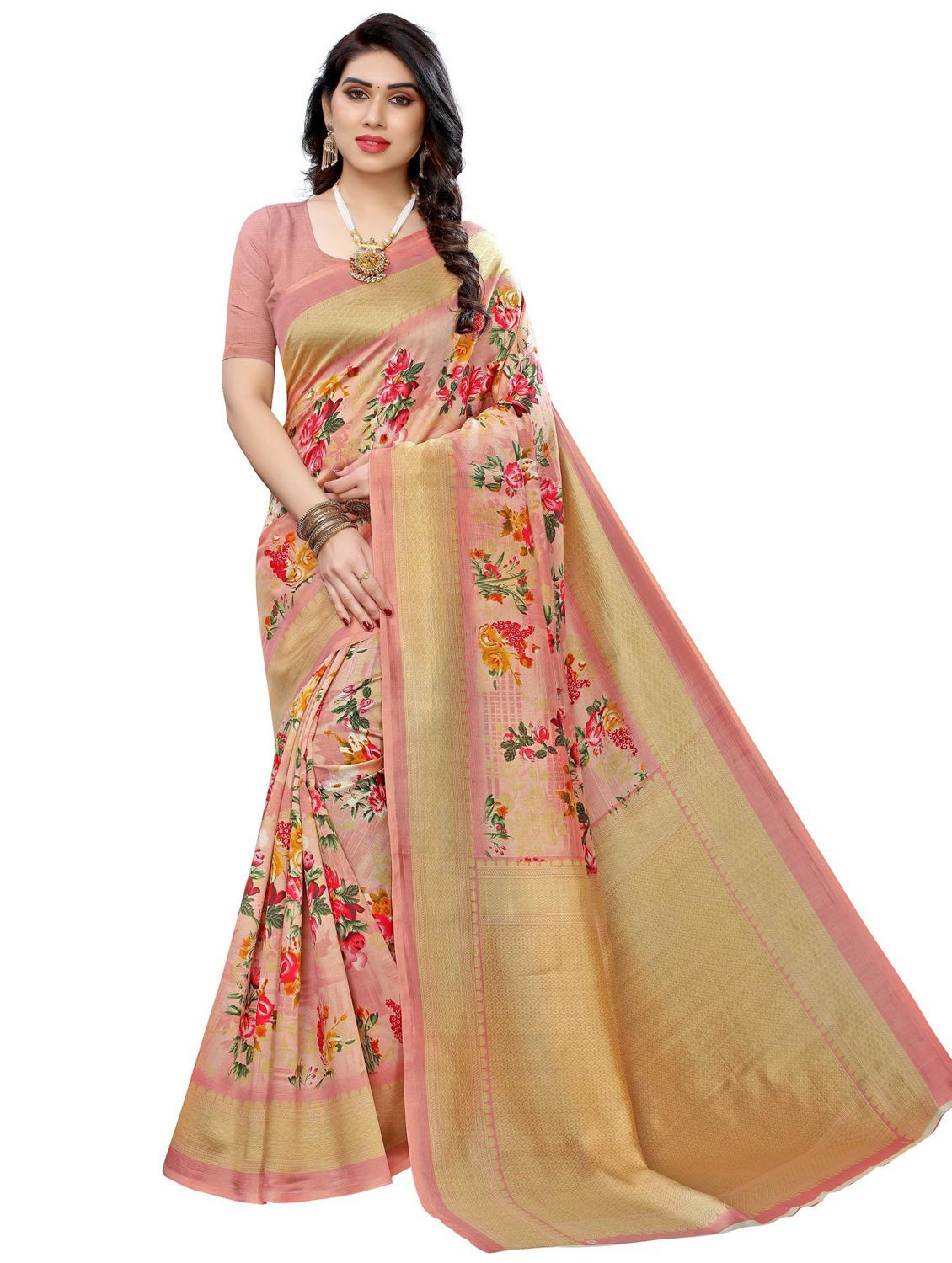 pack of 3 multi colored combo saree - 20875674 - Standard Image - 3