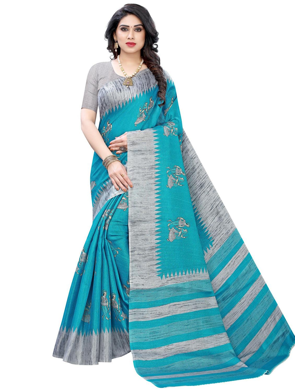 pack of 3 multi colored combos saree - 20875704 - Standard Image - 5