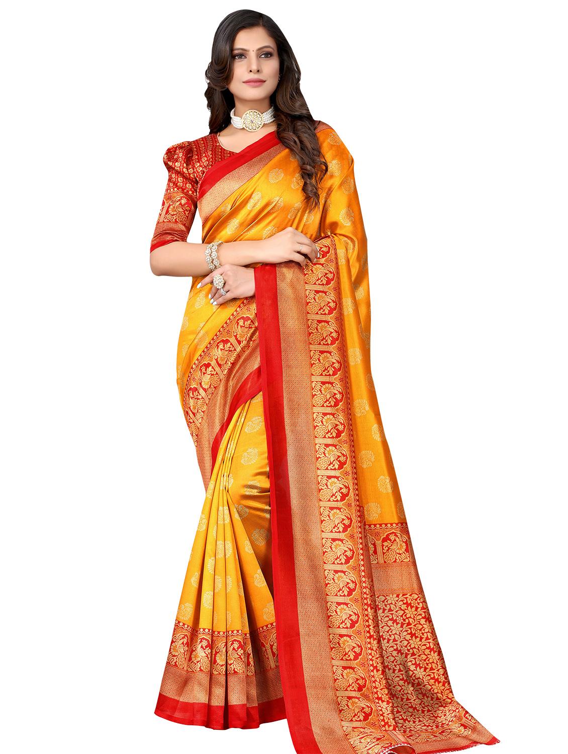 pack of 3 multi colored combo saree - 20875810 - Standard Image - 3