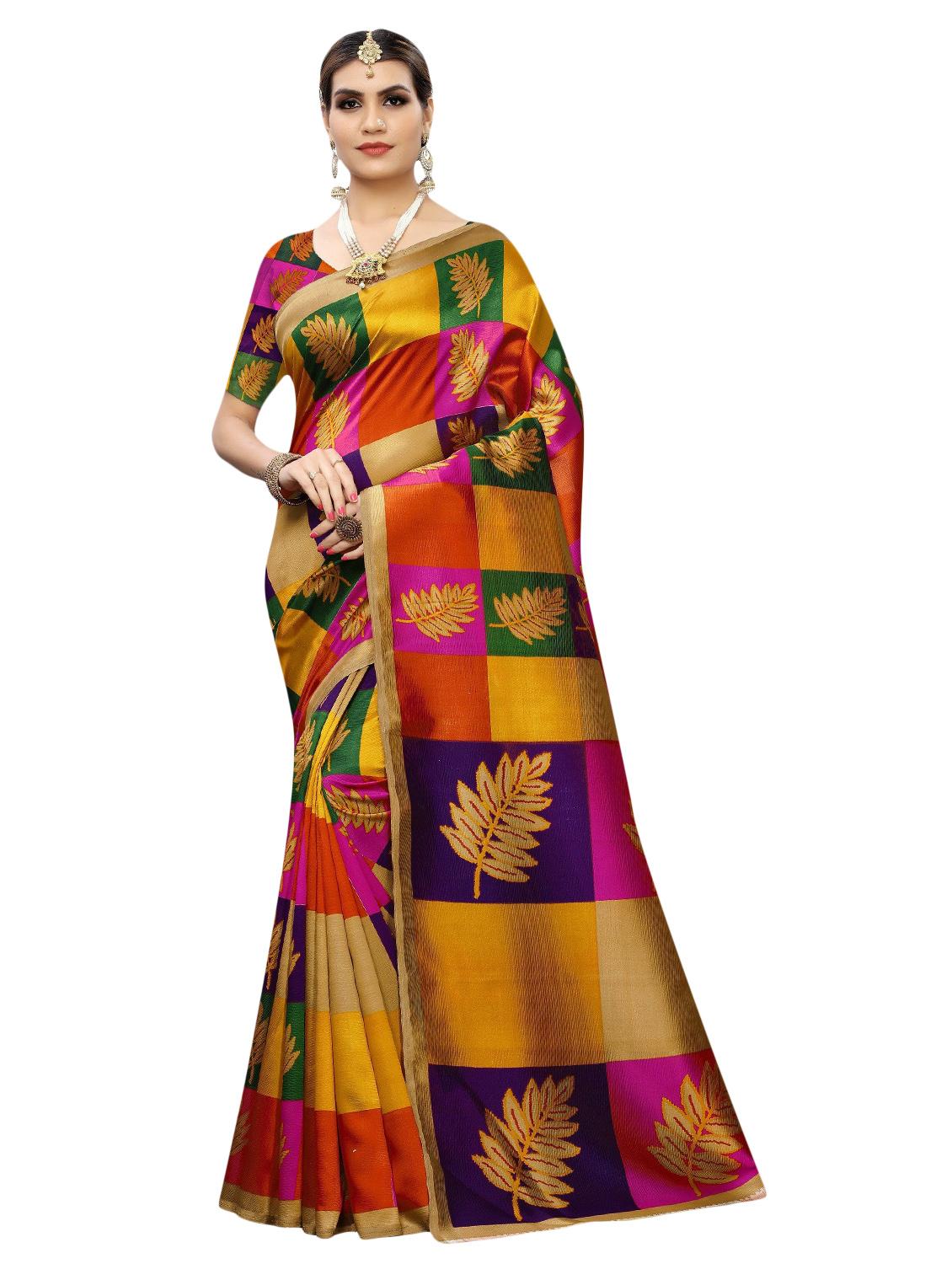 pack of 3 multi colored combo saree - 20875868 - Standard Image - 3