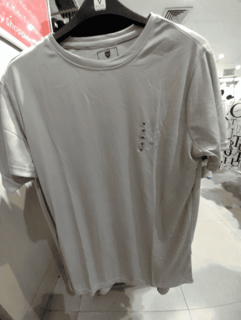 light grey polyester tshirt - 20876402 - Zoom Image - 0