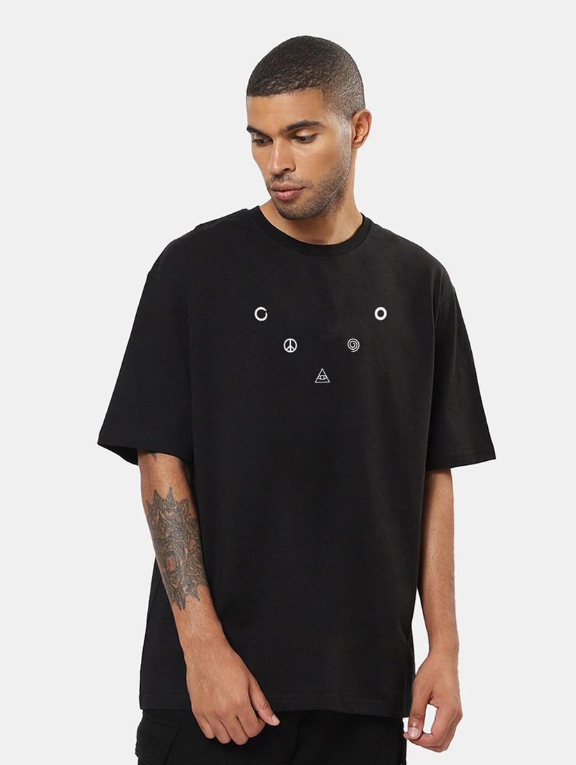 men printed round neck t-shirt - 20877067 - Zoom Image - 0