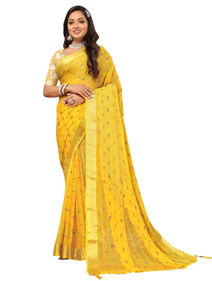 women self design bordered saree - 20879021 -  Zoom Image - 0