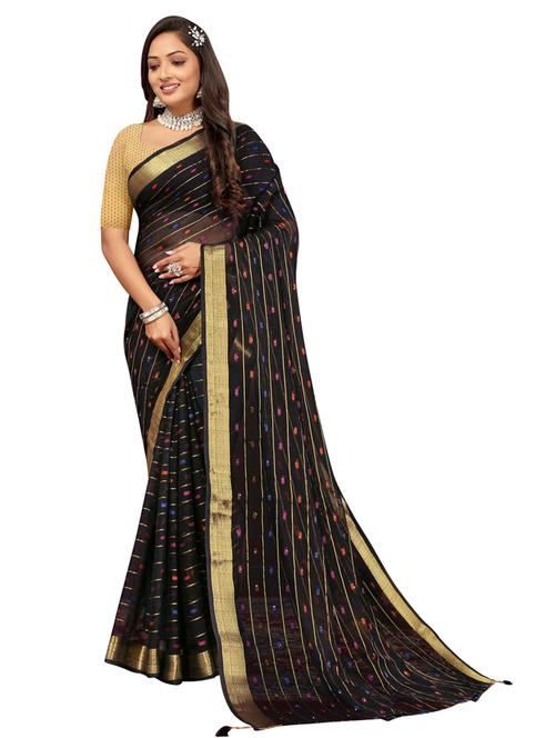 women self design bordered saree - 20879033 - Standard Image - 0
