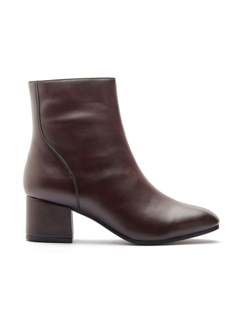 burgundy ankle boots