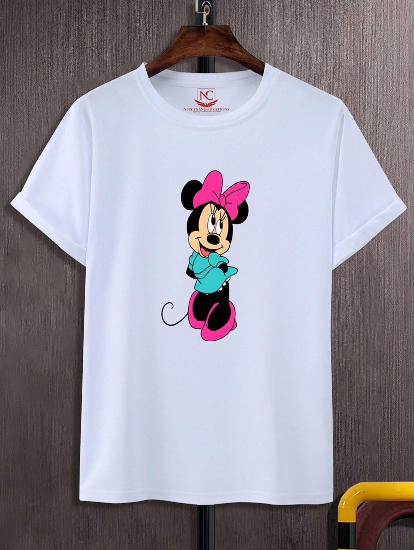 unisex white graphic printed t-shirt - 20882418 -  Zoom Image - 0