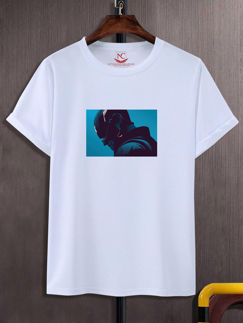 unisex white graphic printed t-shirt - 20882420 -  Zoom Image - 0