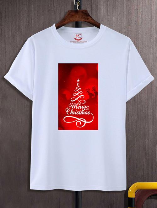 unisex white polyester graphic t-shirt - 20882469 - Standard Image - 0