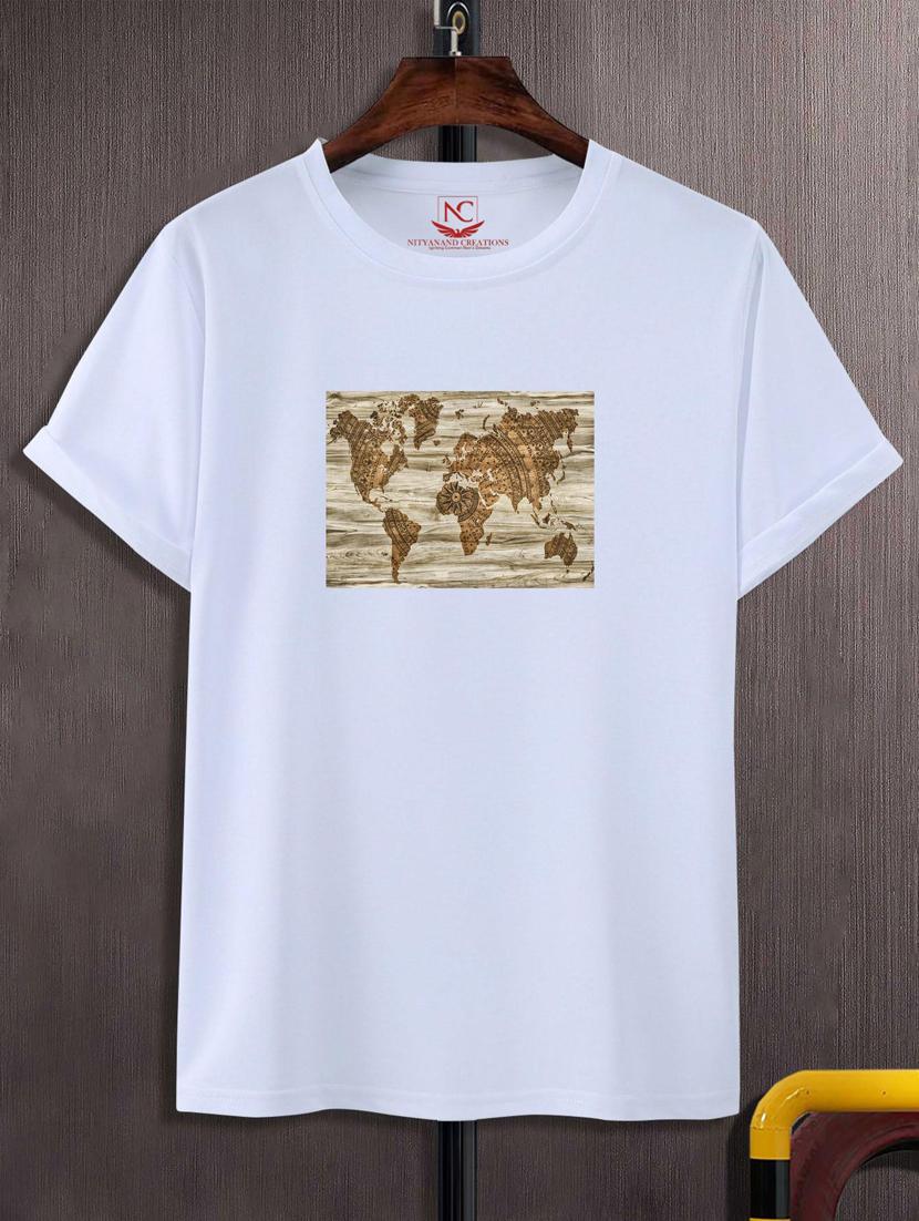 unisex white graphic printed t-shirt - 20882494 -  Zoom Image - 0