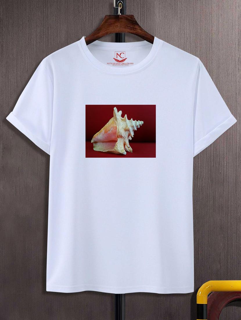 unisex white graphic printed t-shirt - 20882498 -  Zoom Image - 0