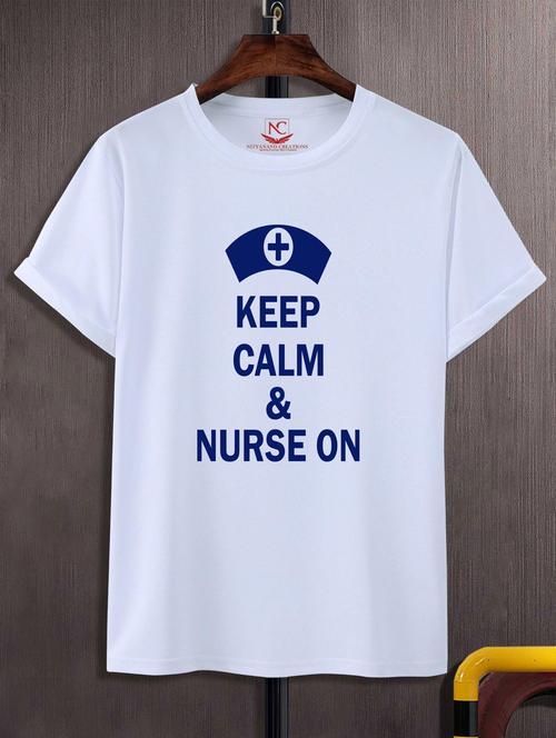 unisex white graphic printed t-shirt - 20882501 - Standard Image - 0