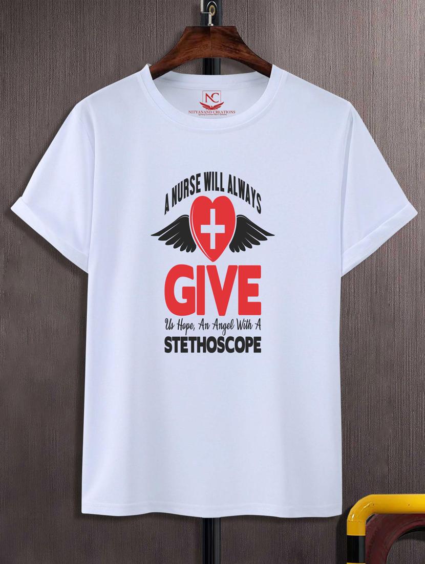 unisex white graphic printed t-shirt - 20882503 -  Zoom Image - 0