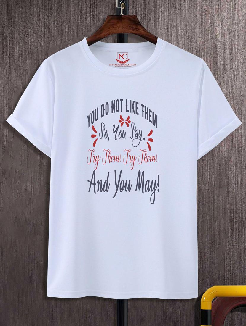 unisex white graphic printed t-shirt - 20882511 - Zoom Image - 0